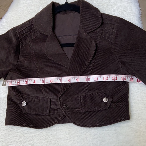 🔥4 for $20🔥 Corduroy Denim Crop Jacket NWOT - Picture 5 of 7